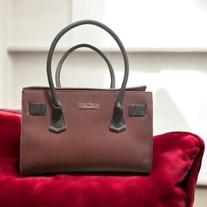 Kenneth Cole Reaction Elegant Brown Satchel